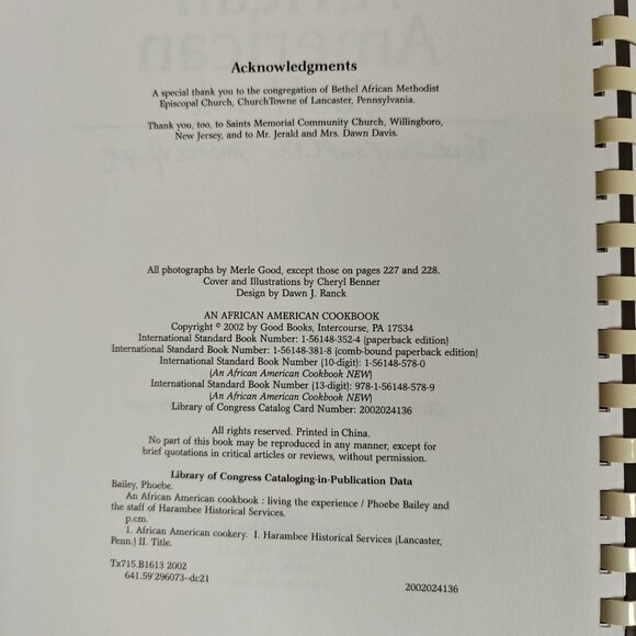 An African American Cookbook Traditional Favorite Recipes Vintage Local Ethnic - Picture 3 of 10